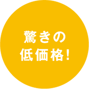 驚きの低価格！