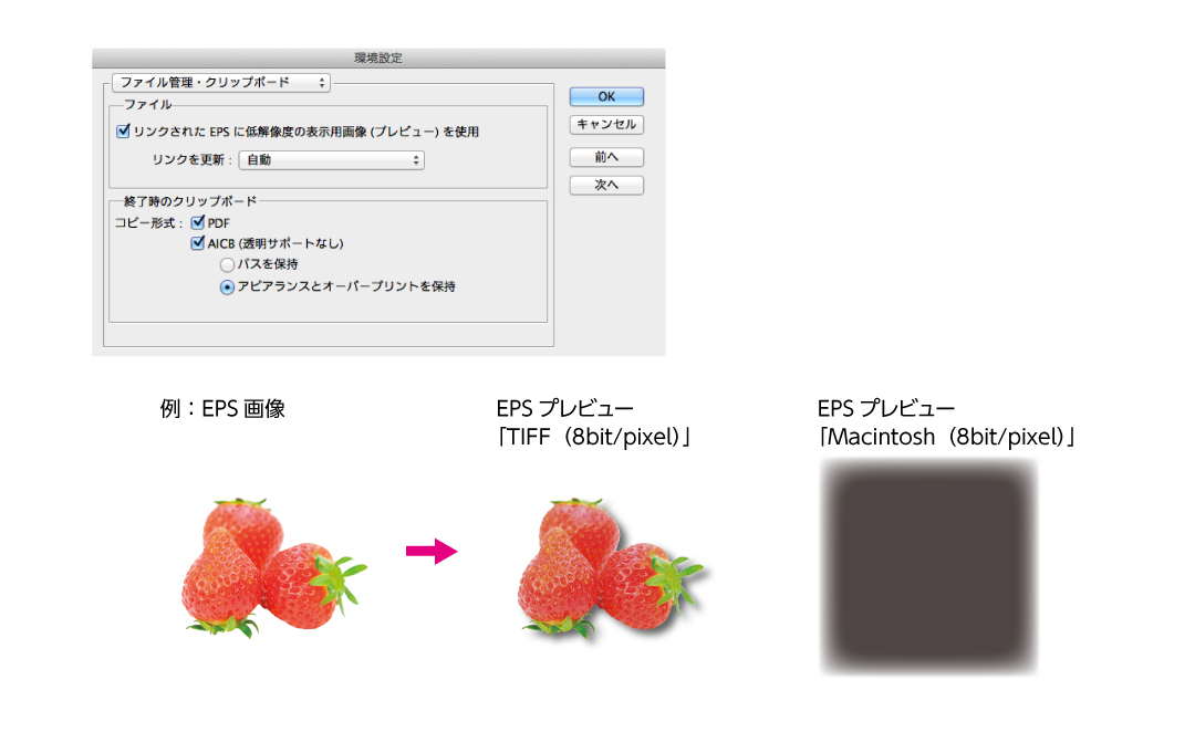 ドロップシャドウの適応範囲が変わる