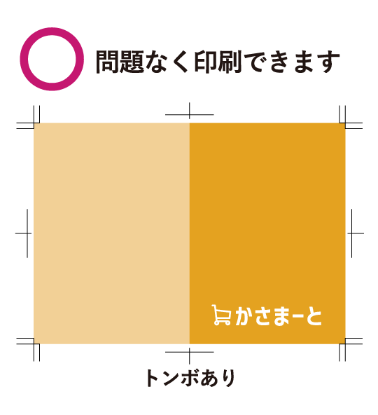 問題なく印刷できます