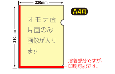 A4レンチキュラーファイル(ムービング)